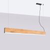 Suspensions Bois Chêne LED 1 Lykke