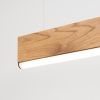 Suspensions Bois Chêne LED 1 Lykke