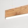 Suspensions Bois Chêne LED 1 Lykke