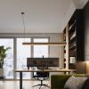 Suspensions Bois Chêne LED 1 Lykke