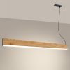 Suspensions Bois Chêne LED 1 Lykke