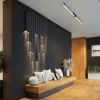 Appliques murales Acier Vert Olive GU10 1 Freya