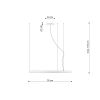 Lustres Aluminium Beige LED 1 Rio