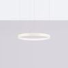 Lustres Aluminium Beige LED 1 Rio