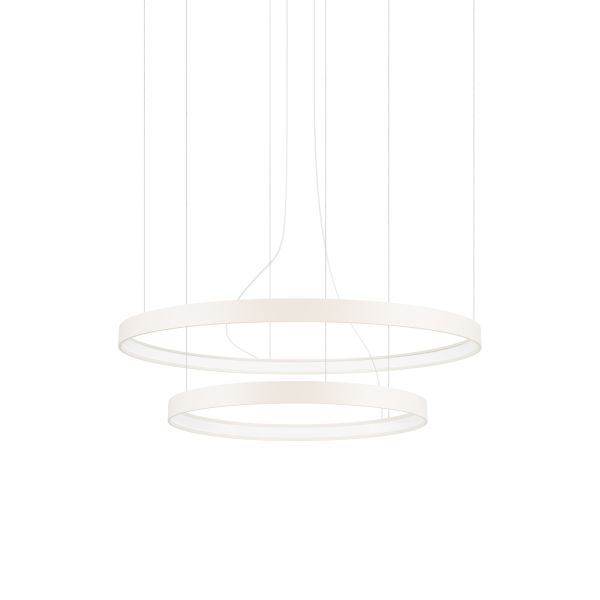 Lustres Aluminium Beige LED 2 Rio