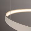 Lustres Aluminium Beige LED 2 Rio