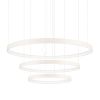 Lustres Aluminium Beige LED 3 Rio