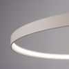 Lustres Aluminium Beige LED 3 Rio