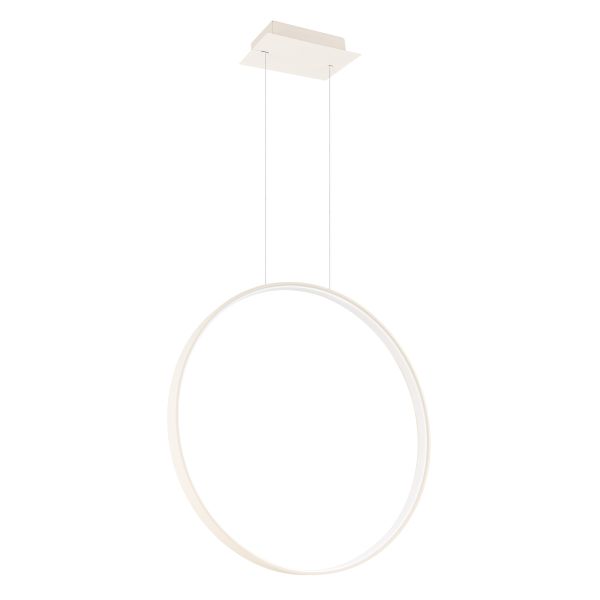 Suspensions Aluminium Beige LED 1 Rio