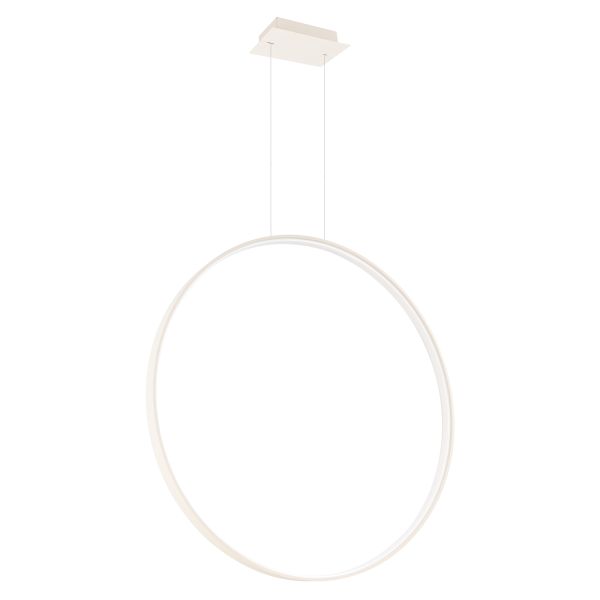 Suspensions Aluminium Beige LED 1 Rio