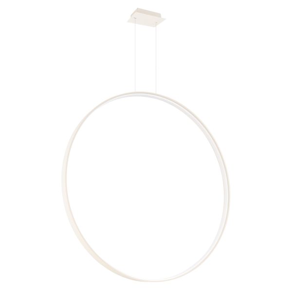 Suspensions Aluminium Beige LED 1 Rio