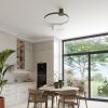 Plafonniers Aluminium Beige LED 1 Rio