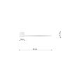 Plafonniers Aluminium Beige LED 1 Rio
