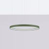 Lustres Aluminium Vert Olive LED 1 Rio