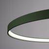 Lustres Aluminium Vert Olive LED 1 Rio