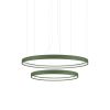 Lustres Aluminium Vert Olive LED 2 Rio
