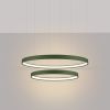 Lustres Aluminium Vert Olive LED 2 Rio