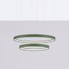 Lustres Aluminium Vert Olive LED 2 Rio