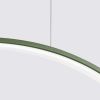 Suspensions Aluminium Vert Olive LED 1 Rio