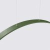 Suspensions Aluminium Vert Olive LED 1 Rio