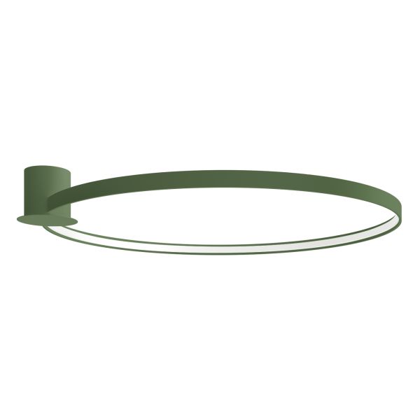 Plafonniers Aluminium Vert Olive LED 1 Rio