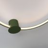 Plafonniers Aluminium Vert Olive LED 1 Rio