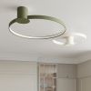 Plafonniers Aluminium Vert Olive LED 1 Rio