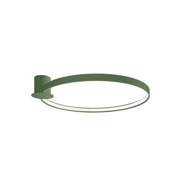 Plafonniers Aluminium Vert Olive LED 1 Rio