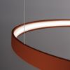 Lustres Aluminium Ocre Rouge LED 2 Rio