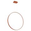 Suspensions Aluminium Ocre Rouge LED 1 Rio
