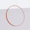 Suspensions Aluminium Ocre Rouge LED 1 Rio