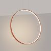 Suspensions Aluminium Ocre Rouge LED 1 Rio