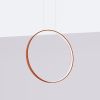 Suspensions Aluminium Ocre Rouge LED 1 Rio