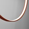 Suspensions Aluminium Ocre Rouge LED 1 Rio