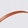 Suspensions Aluminium Ocre Rouge LED 1 Rio